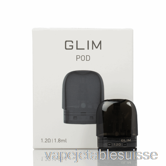 Vape Suisse Innokin Glim Gousses De Remplacement Dosette Rechargeable De 1,8 Ml